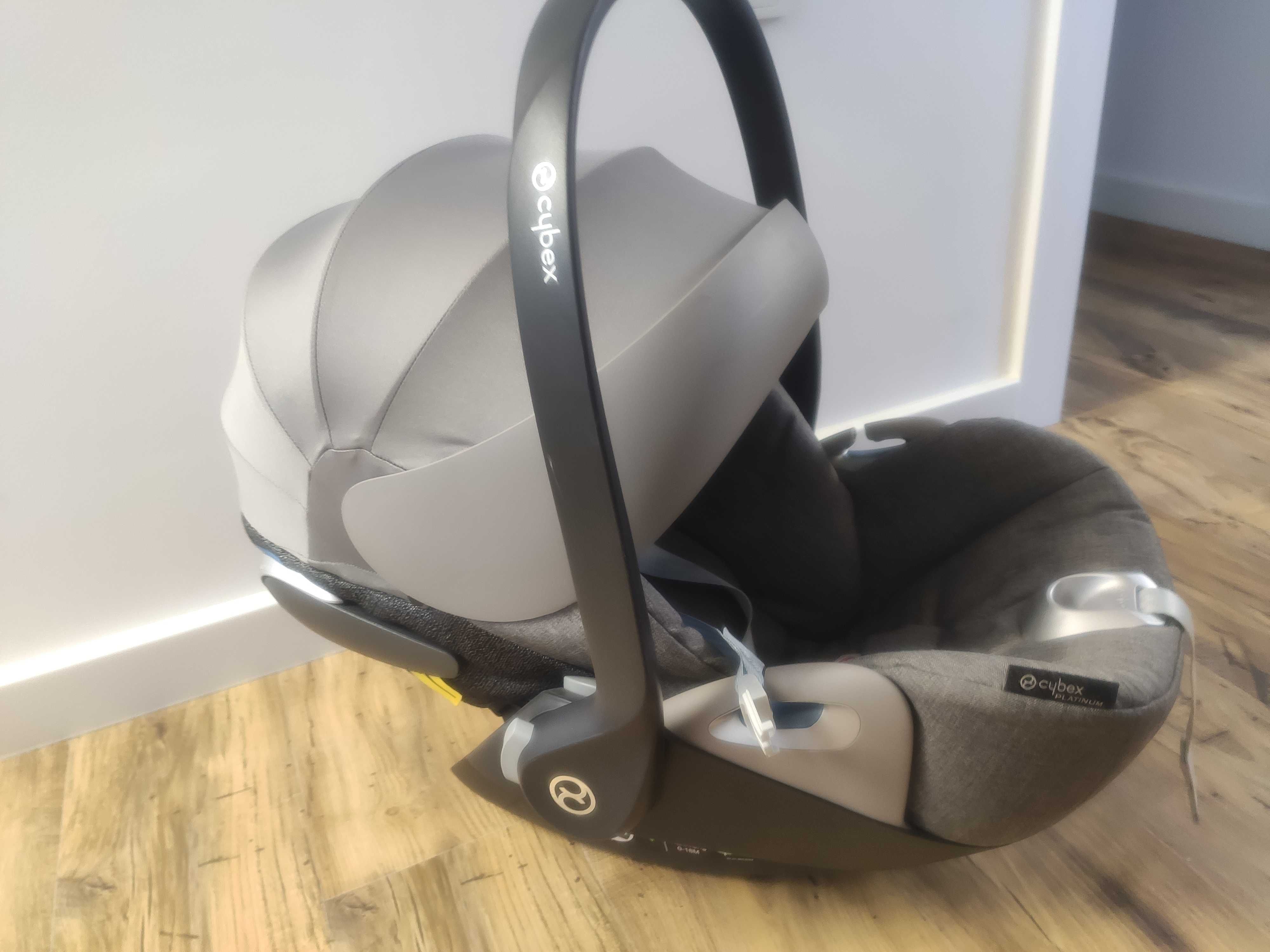 CYBEX fotelik CLOUD Z I-SIZE Deep Black Plus