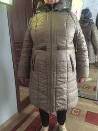 Зимняя куртка пальто 58 размер