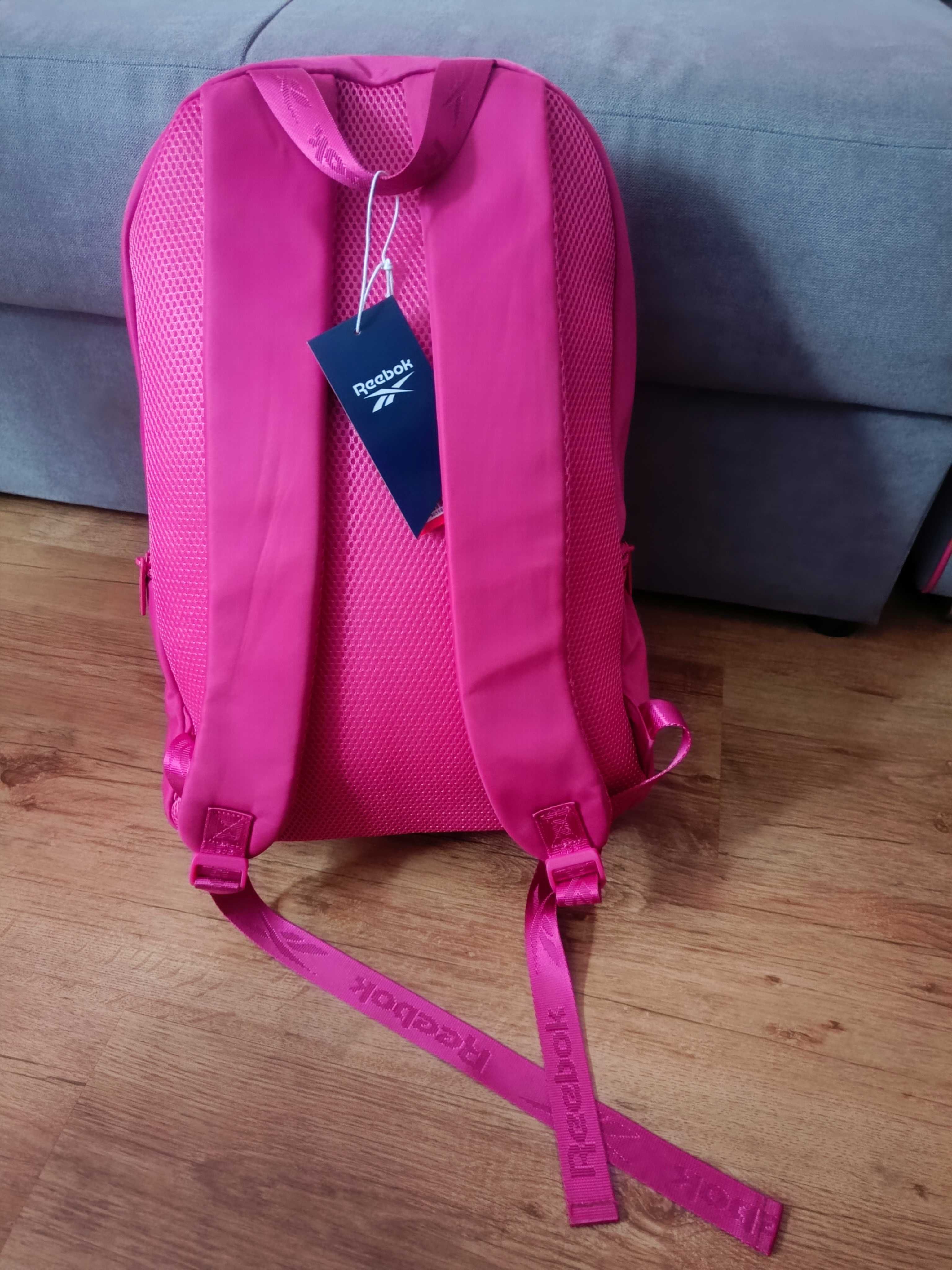 Reebok plecak dziewczęcy szkoła metki Nowy