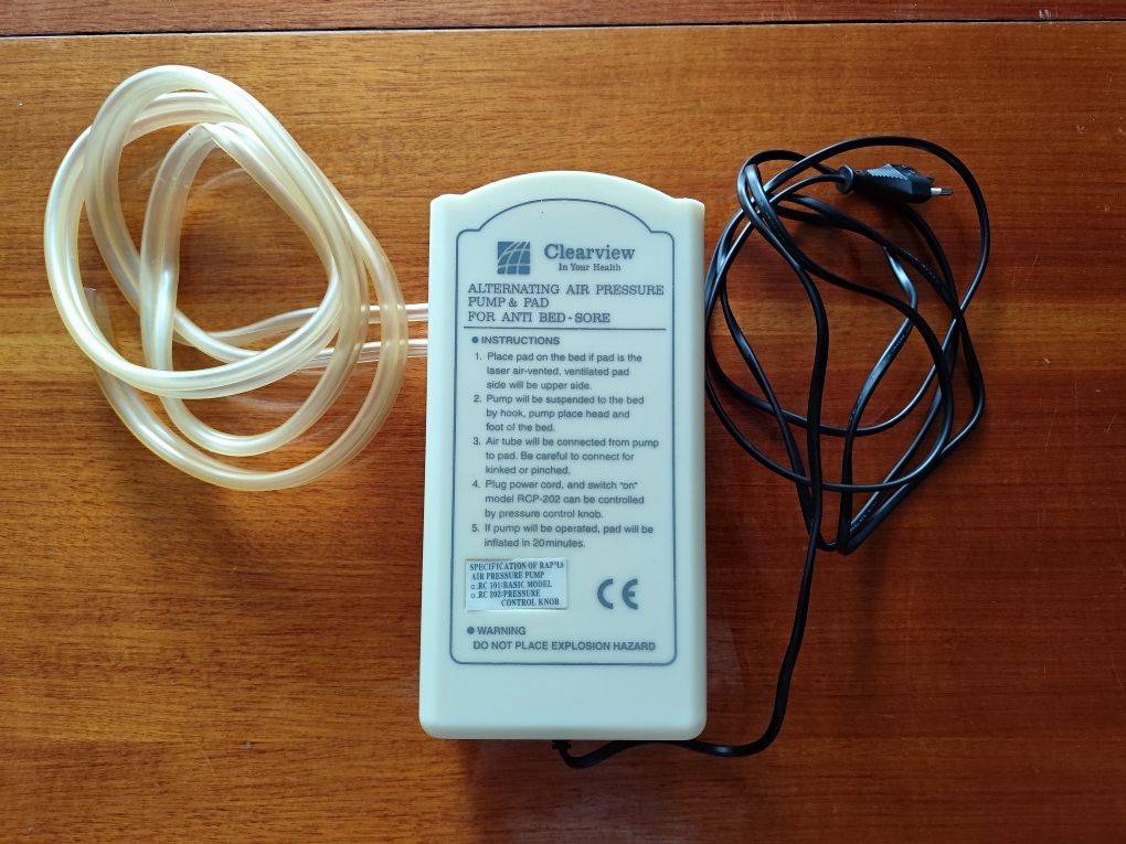 Pompka powietrza do materaca odleżynowego Clearview RCP 202 sprawna