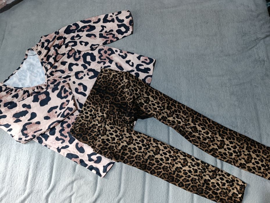 Komplet damski panterka xl