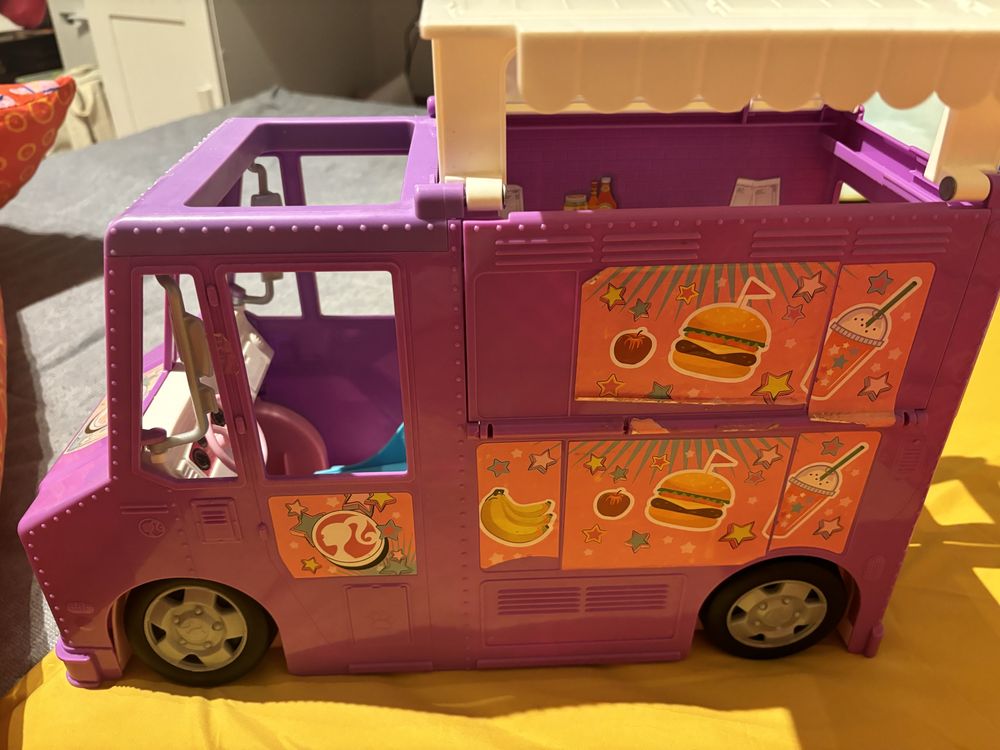 Foodtrack, auto Barbie z wypos. Stan bdb