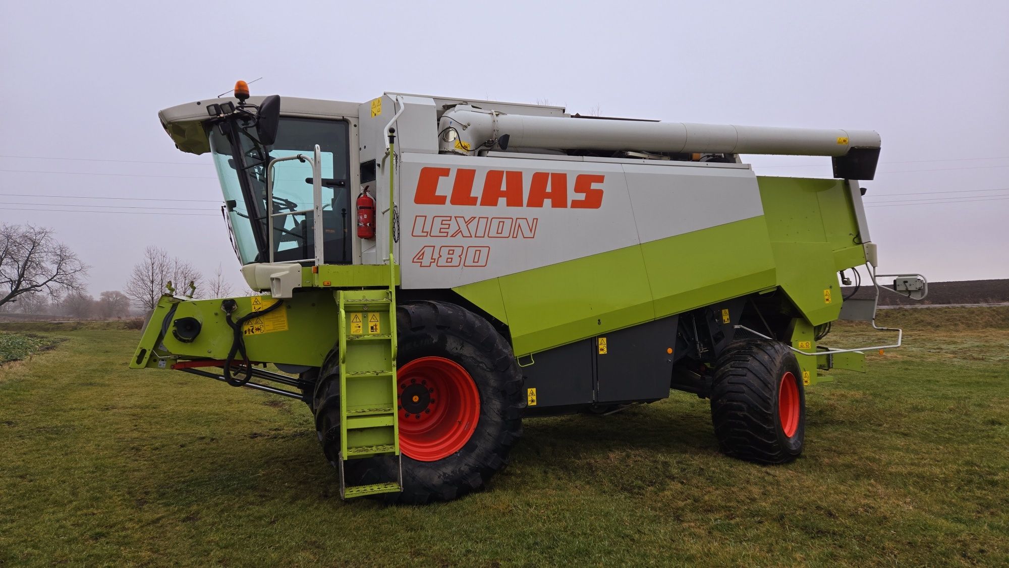 Комбайн class lexion 480 клас лексикон свіжопривезений
