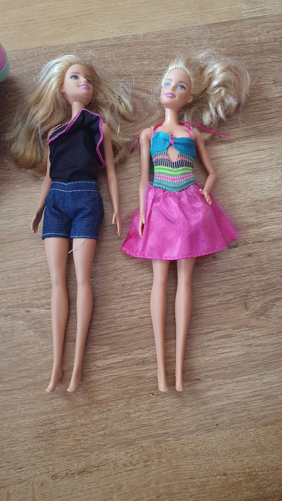 Samochód dla lalek Barbie + 2 lalki, stan bdb