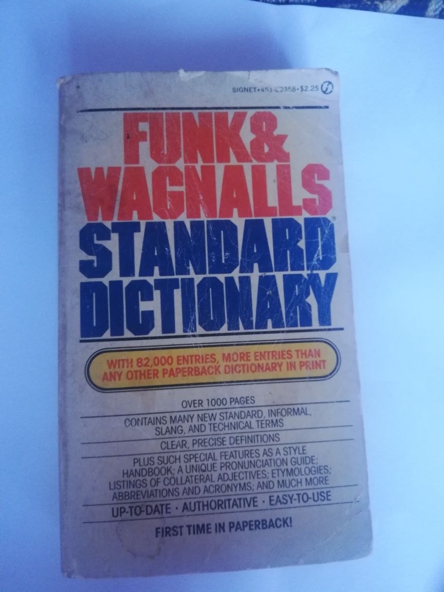 Dicionário de inglês - vintage