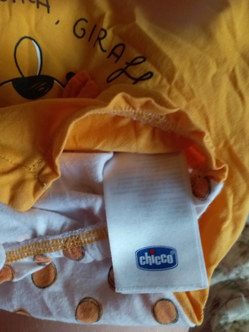 Костюмчик Chicco. Бодик Chicco.Италия.