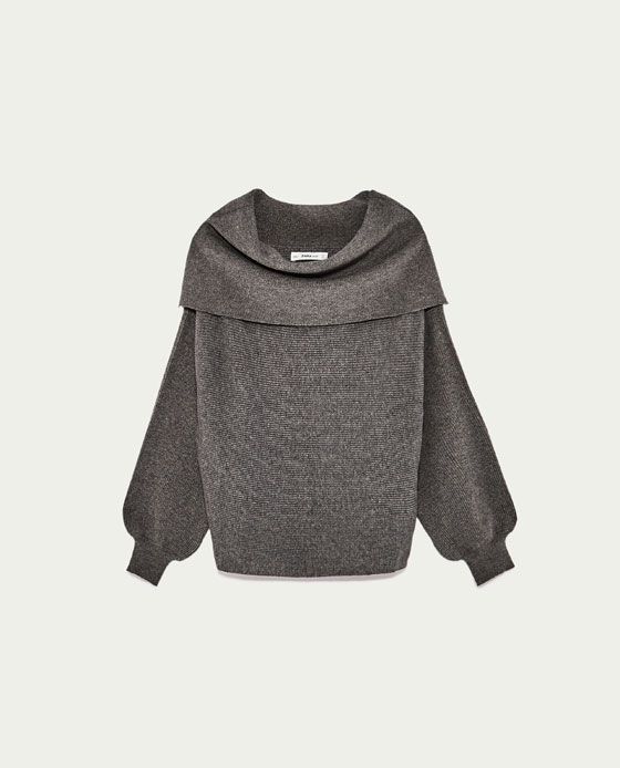 кофта с открытыми плечами zara