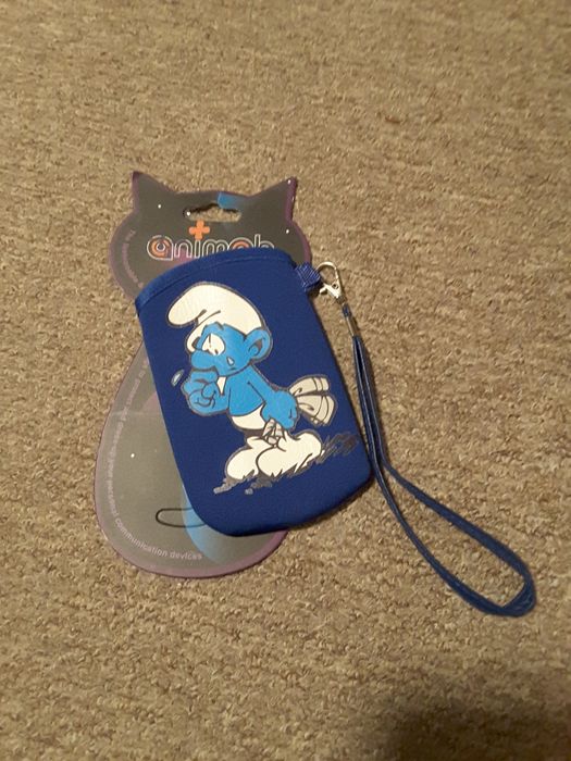 Etui, pokrowiec na telefon, mp3, smycz, smerfy