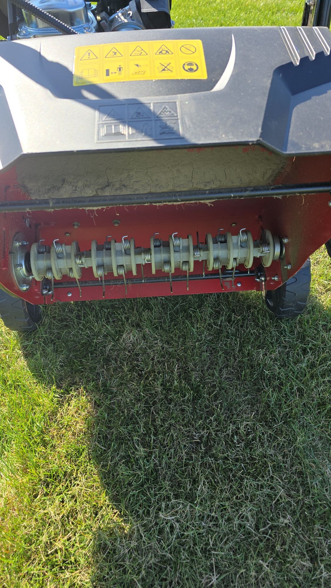 Aerator wertykulator z koszem walec wynajem wypożyczenie