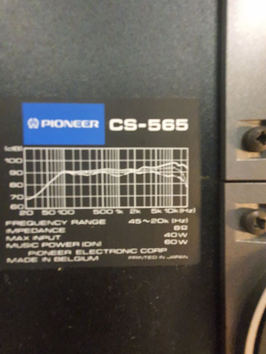 Kolumny Pioneer CS-565 sprawne