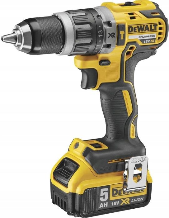 DEWALT zestaw COMBO DCD796 DCG405 DCH133 2X5Ah