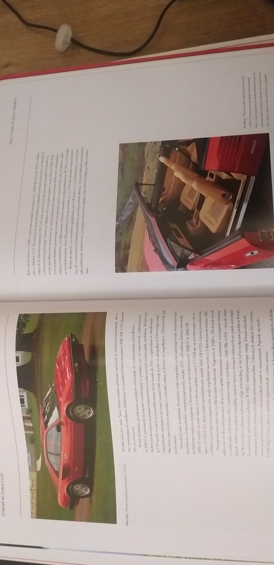 Książka album Ferrari wczoraj i dziś