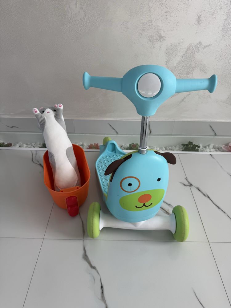 Самокат-толокар Skip Hop 3 в 1 Zoo Пёсик
