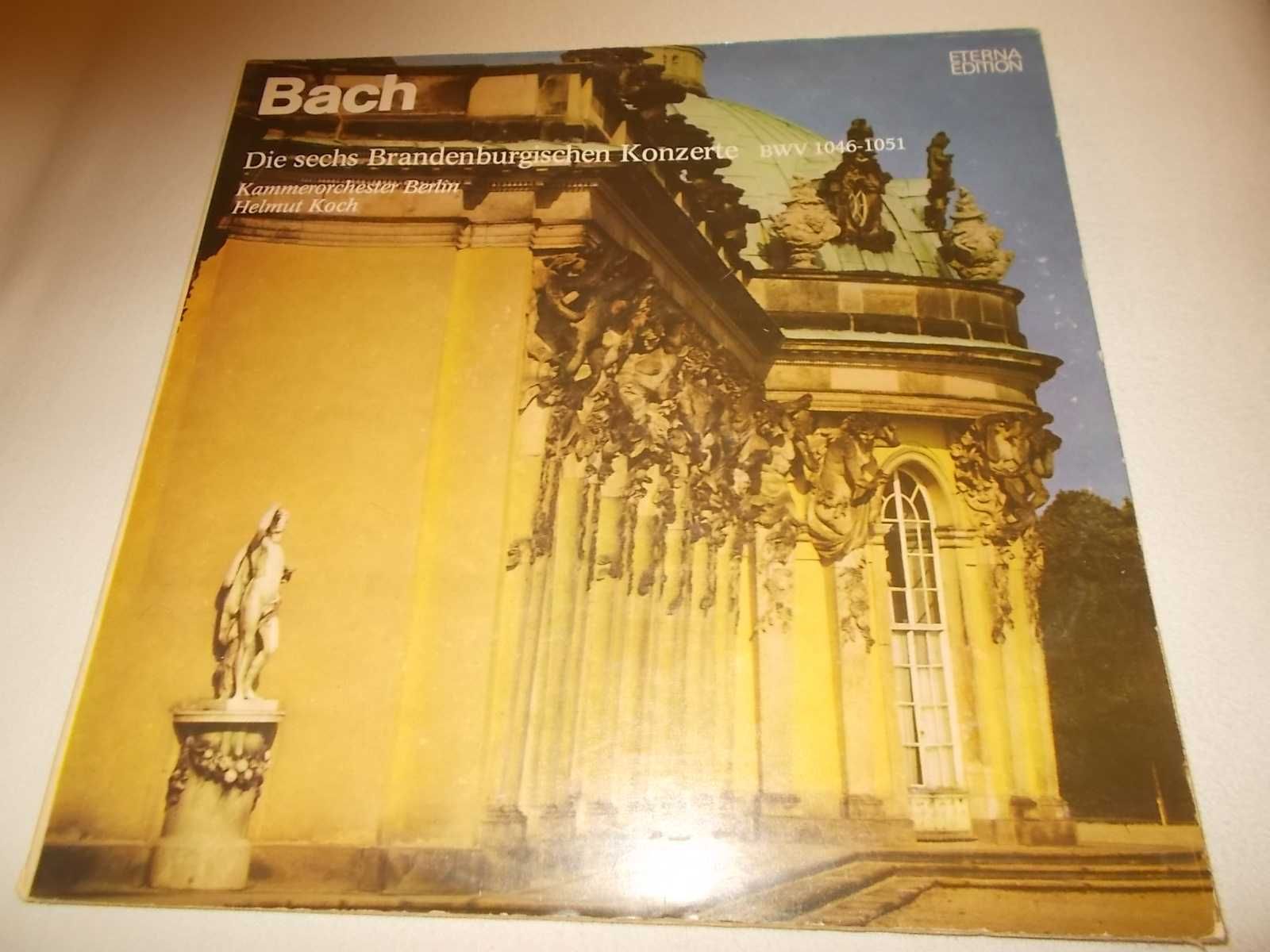 LP,Bach Koncerty Brandenburskie,winyl,album 2-płytowy