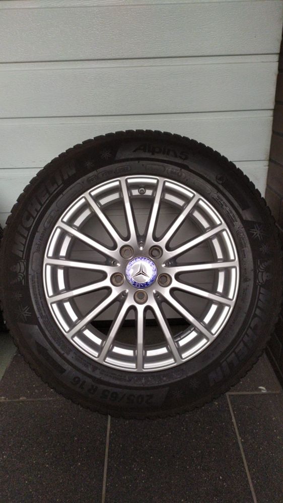 Koła aluminiowe MERCEDES E-KLASSE  16' 5x112 opony 205/65/16 OL1286