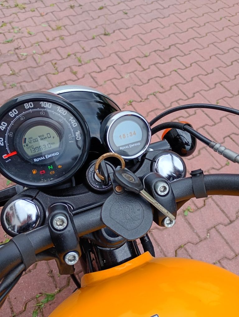 Royal Enfield Meteor 350 14.9kw. A2 Bullit 500