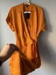 Massimo Dutti maxi sukienka len nowa