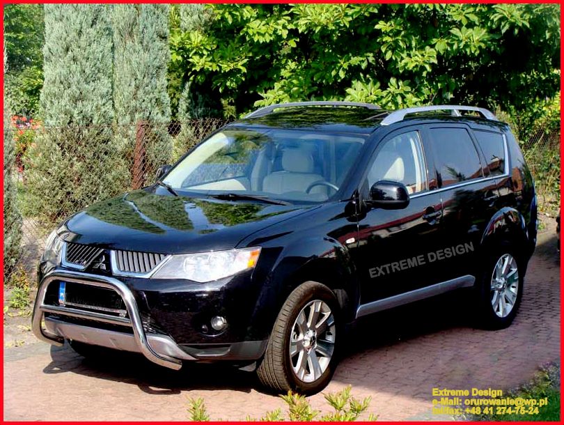 Orurowanie z HOMOLOGACJĄ Mitsubishi Outlander