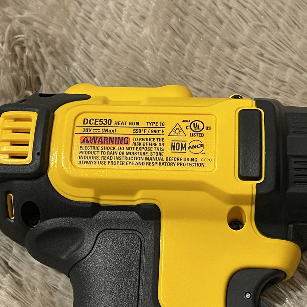 Dewalt Фен DCE530B 20V з США Оригінал