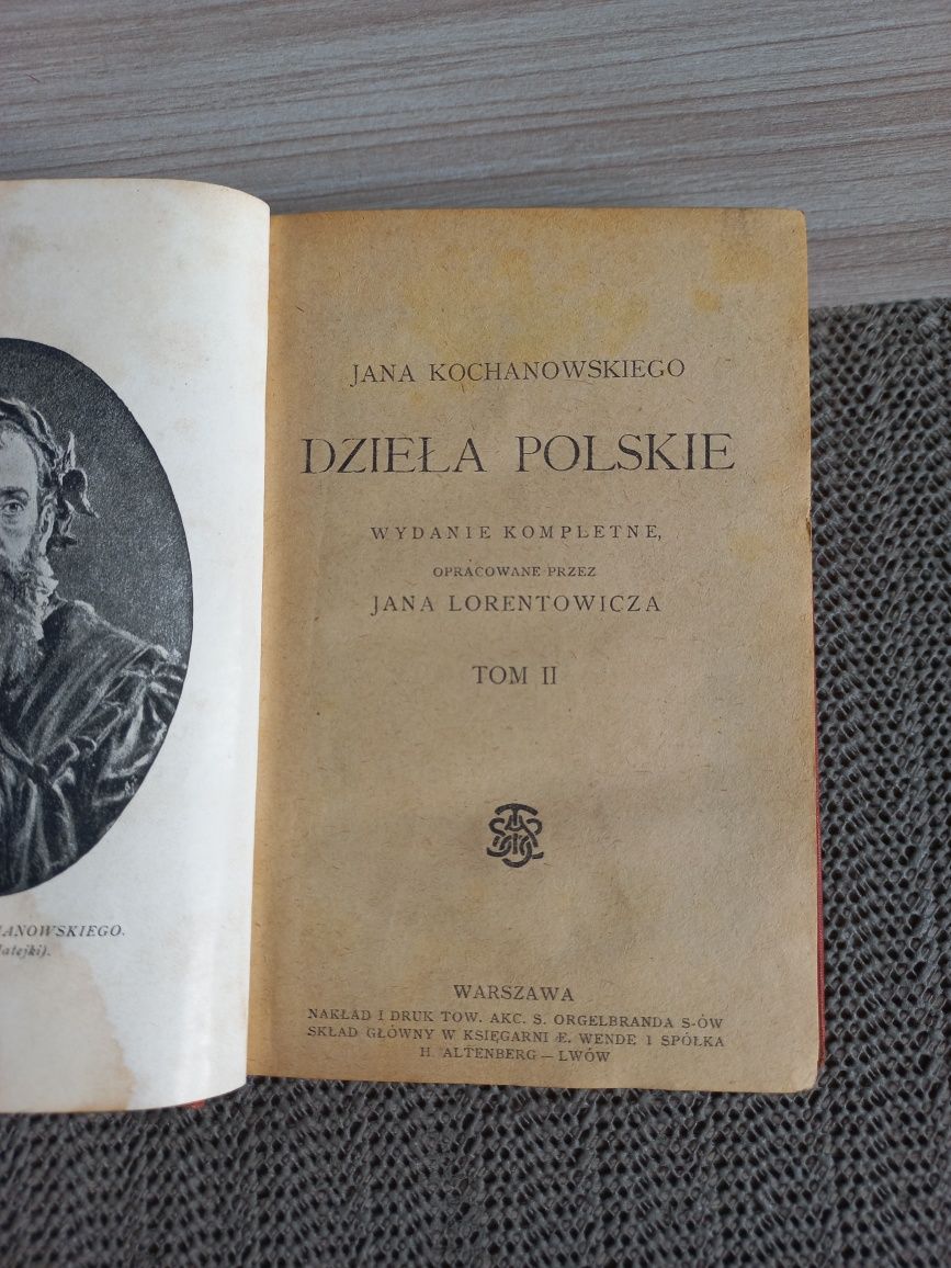 Dzieła Polskie J.Kochanowski