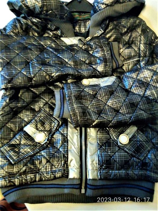 Куртка стеганная девочки-подростка осень без капюшона 2 цвета р.М.L,XL