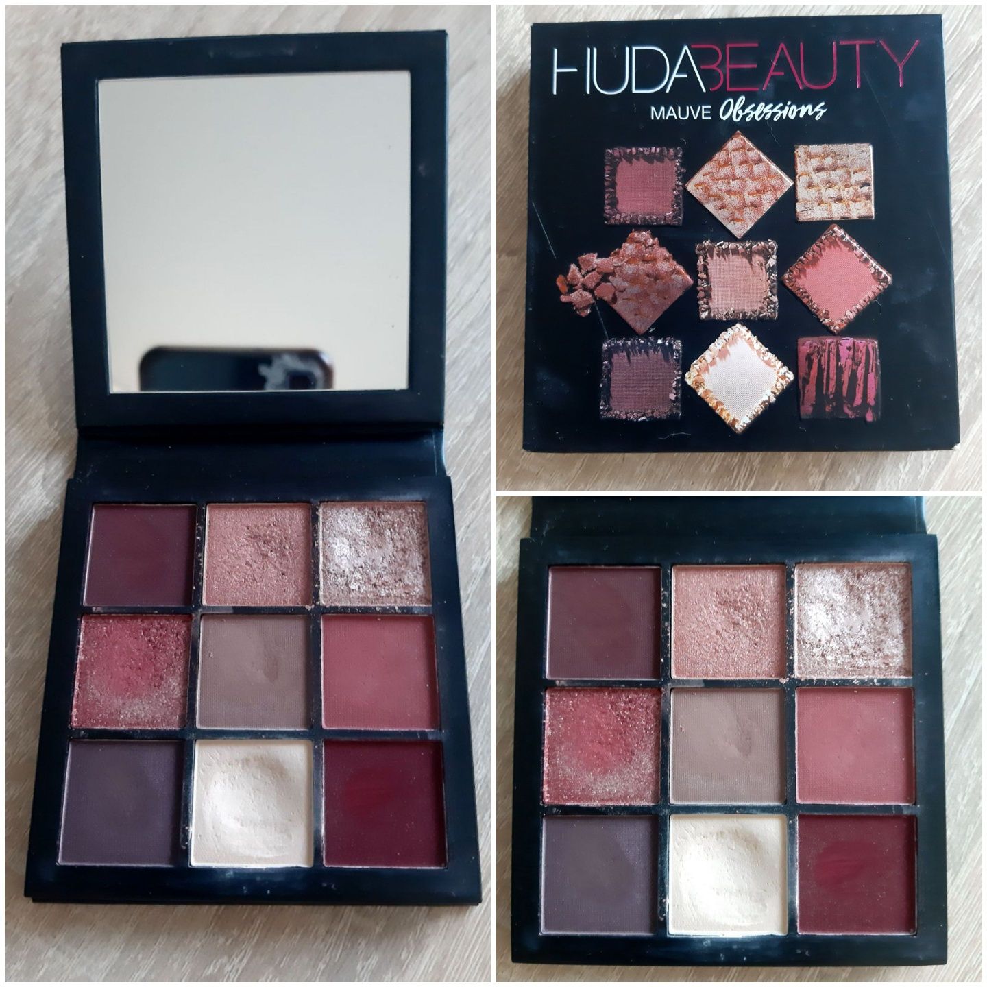 Huda Beauty, Mauve Obsessions, Eyeshadow Palette (9 cieni do powiek)