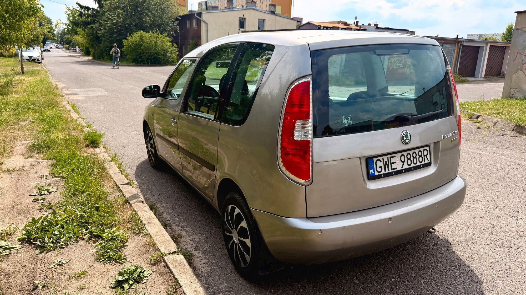Skoda Roomster 1.6 benzyna, sprawna, ładna, klimatyzacja, brak wkładu!