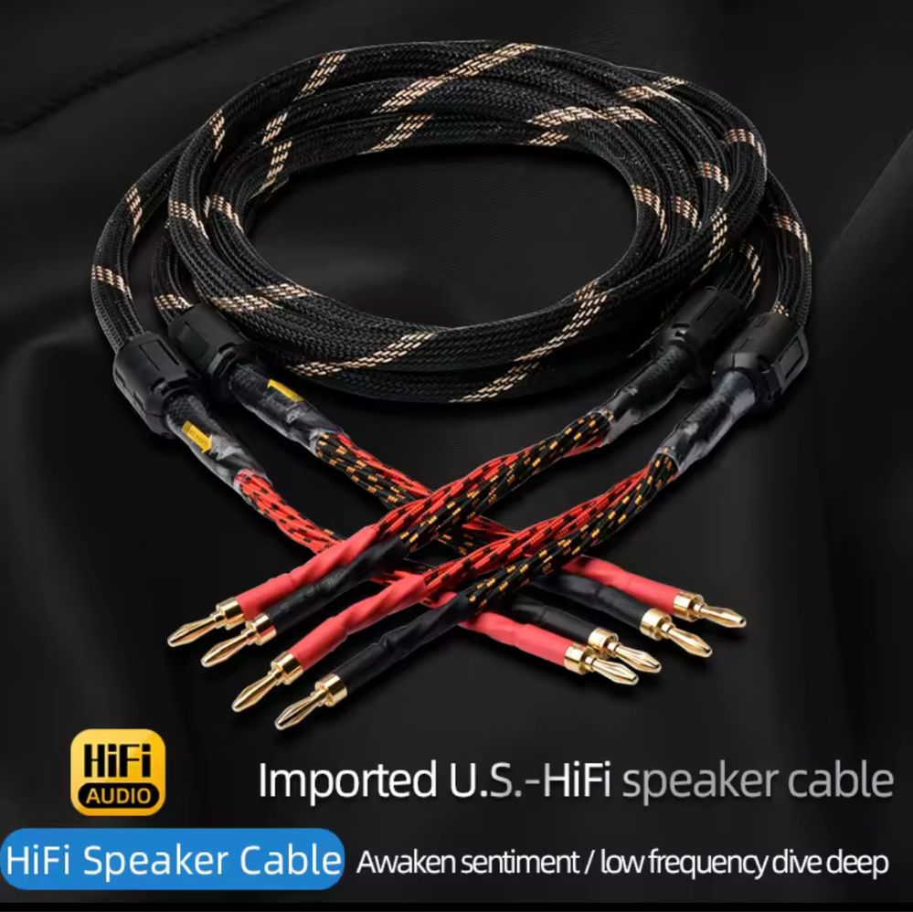 Kable glosnikowe 2m Hi-Fi