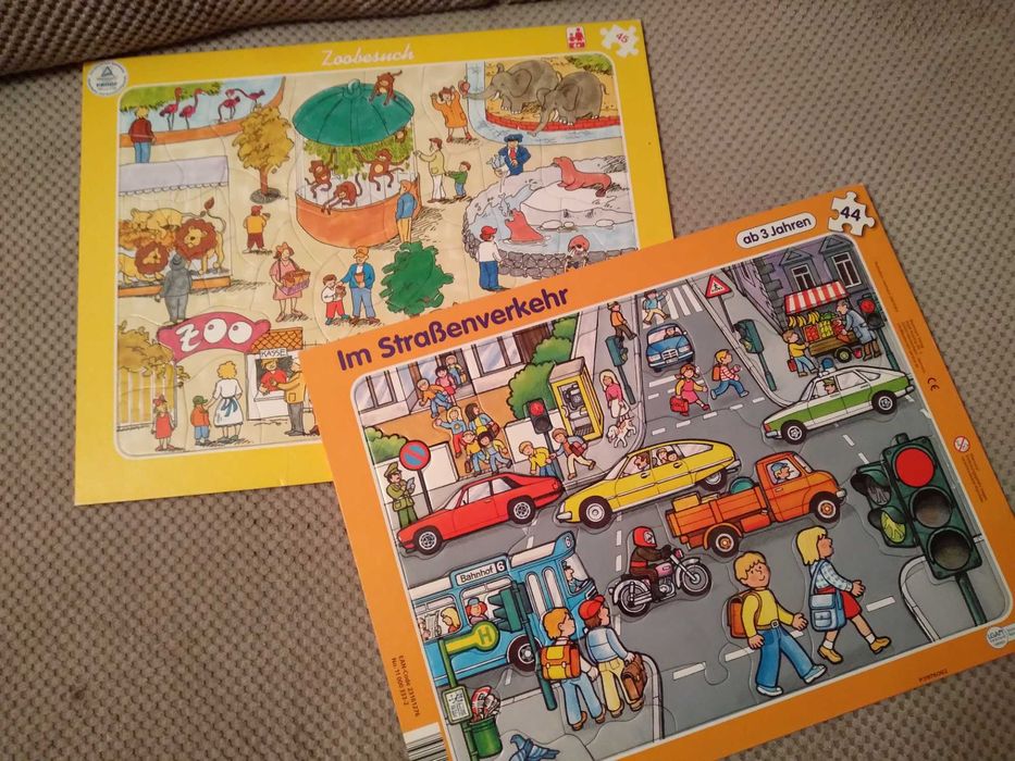 Puzzle planszowe 2szt.