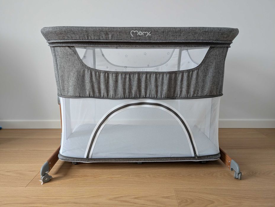 Łóżeczko dostawne dostawka 4w1 MoMi Smart Bed