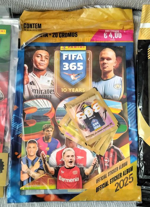 Pack Futebol 2024/25 - Caderneta + saquetas com Cromos - Lacrado