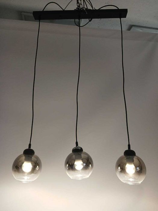 Підвіс Sirius S6329-3 BK на 3 плафони