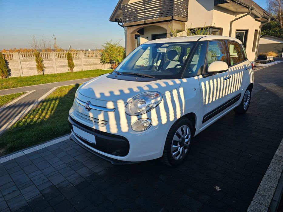 Fiat 500L Krajowy Bezwypadkowy Serwisowany 1.4 95KM Instalacja LPG...
