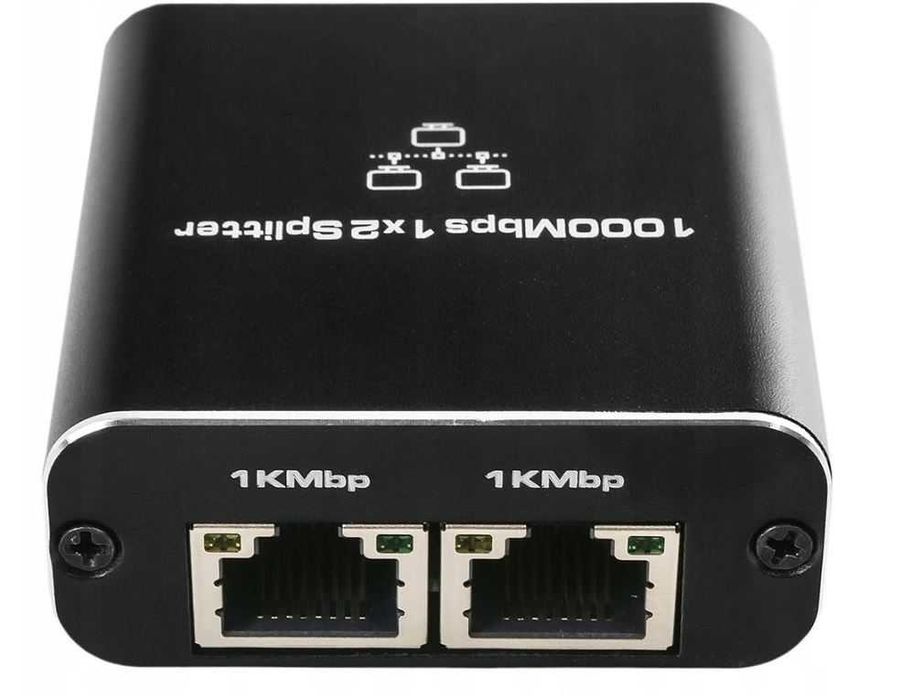 Rozdzielacz Rozgałęźnik Sieciowy LAN RJ45 1/2 SP-LC22 splitter