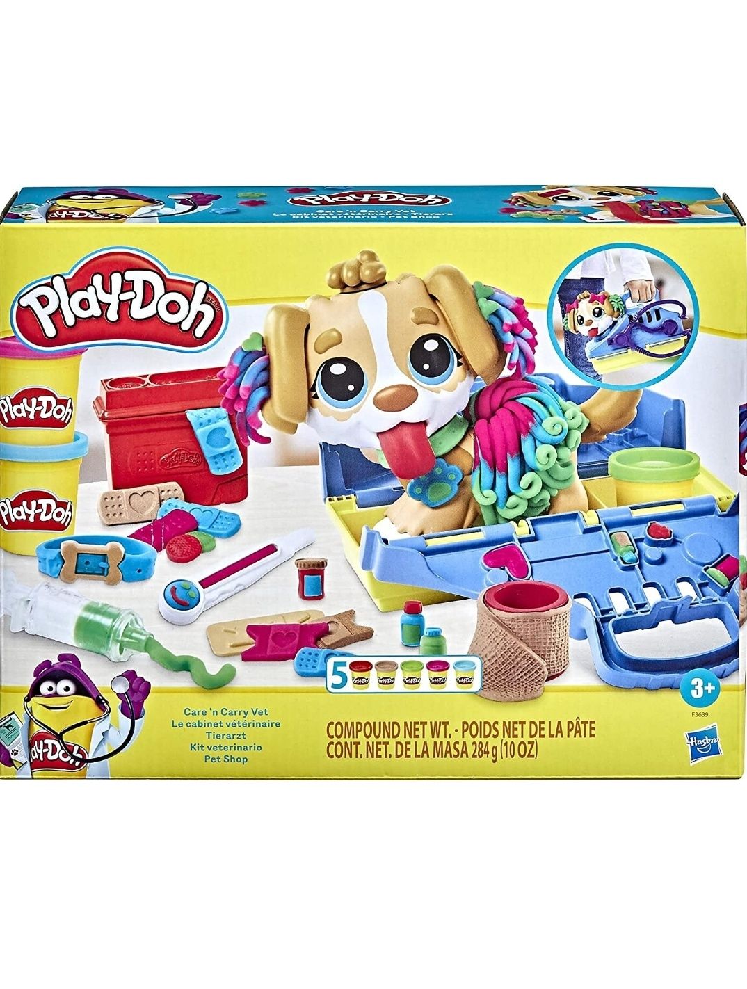 Набір для ліплення Play-Doh Прийом у ветеринара собачка