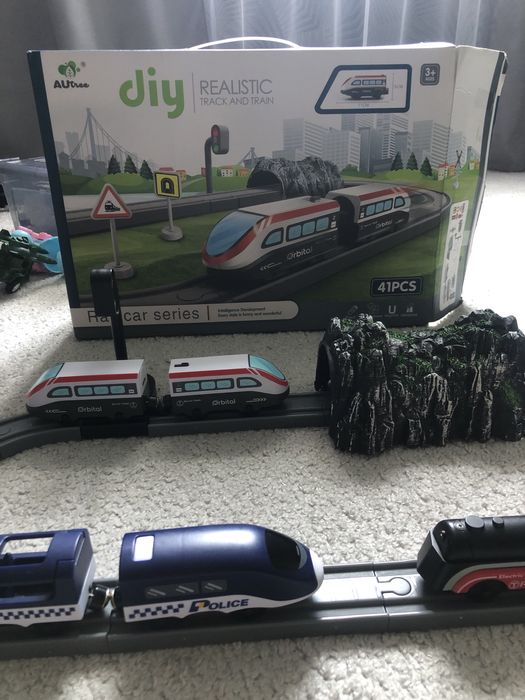 Залізниця дитяча з тунелем