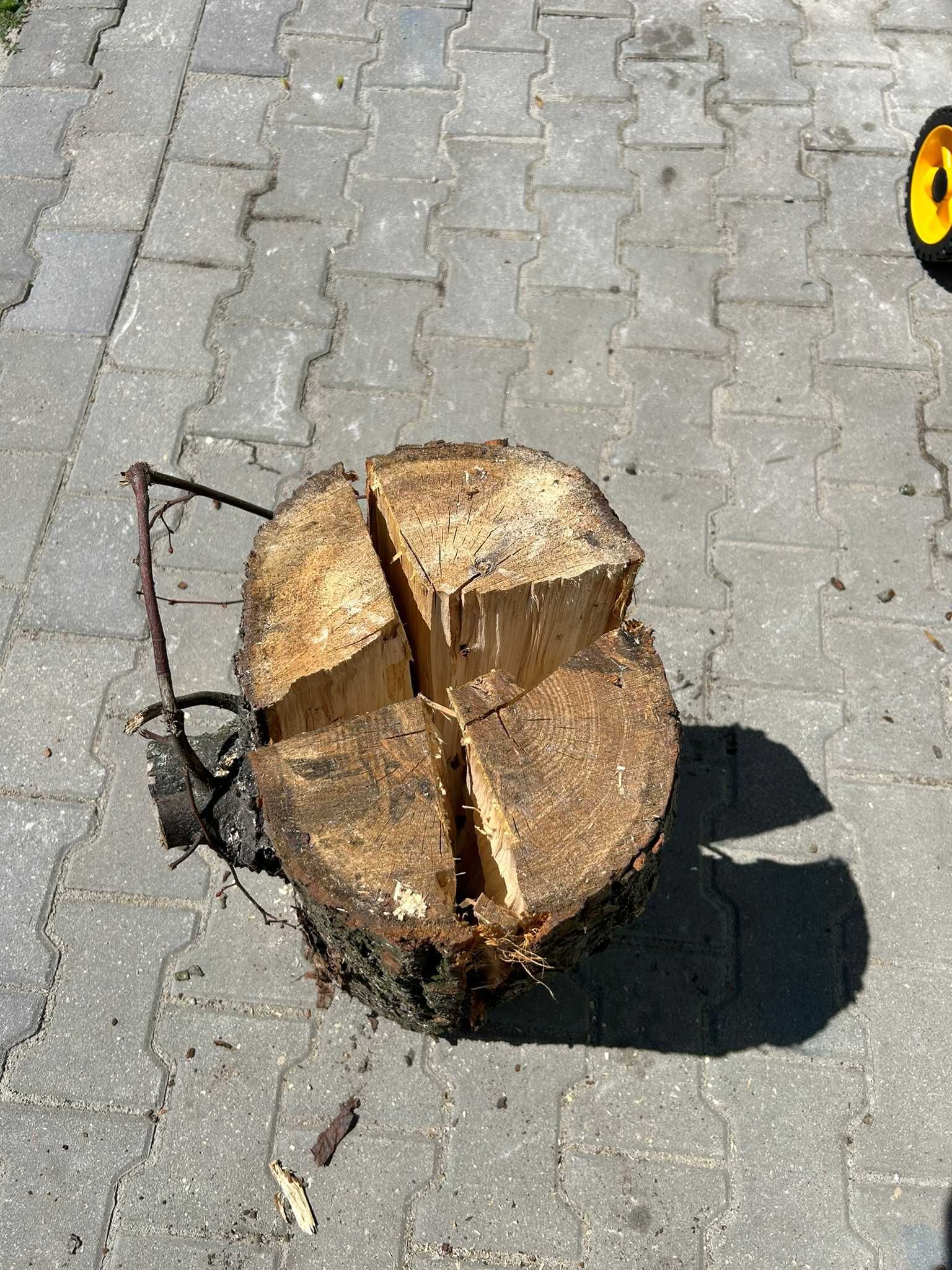Łuparka do drewna 7 ton 55cm 3 KLINY W ZESTAWIE  Wynajem Wypożyczalnia