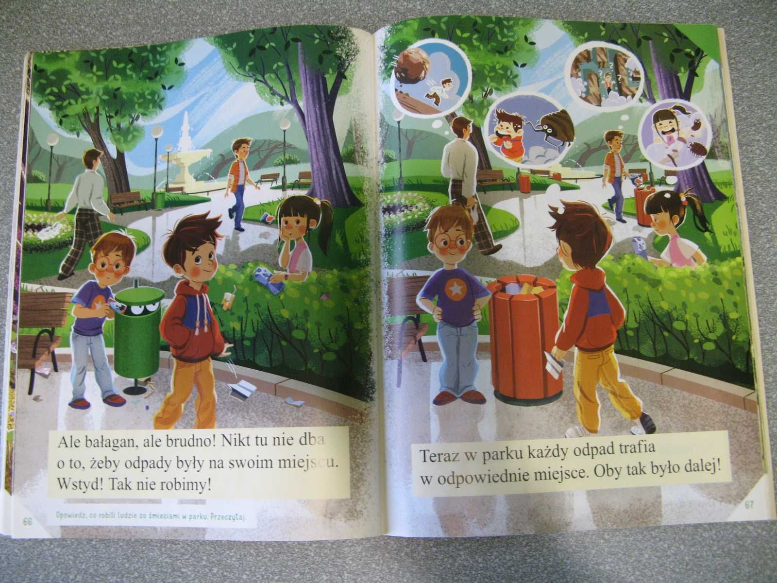 Dla dzieci Olek i Ada na szlaku przygód książka podręcznik poziom B+