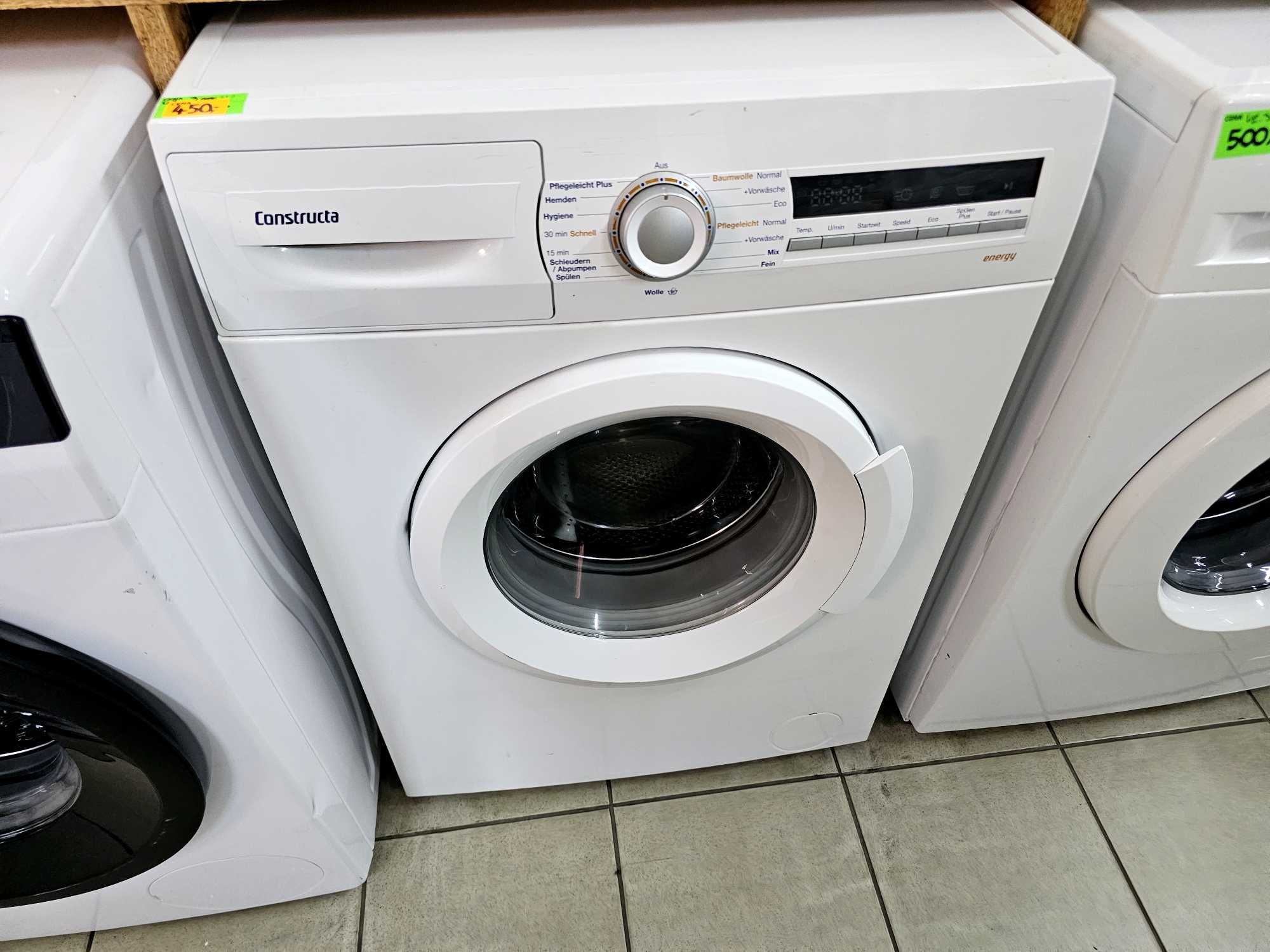 Pralka Constructa CWF14B20 | 6kg | 1400obr/min | gwarancja 3 miesiące