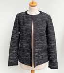 Marynarka Czarna XL 42 Life Lime Tweedowa Elegancka
