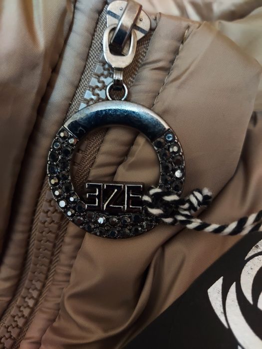 Батал! Sassofono Eze длинный пуховик ,капучино.Премиальная серия!50-58