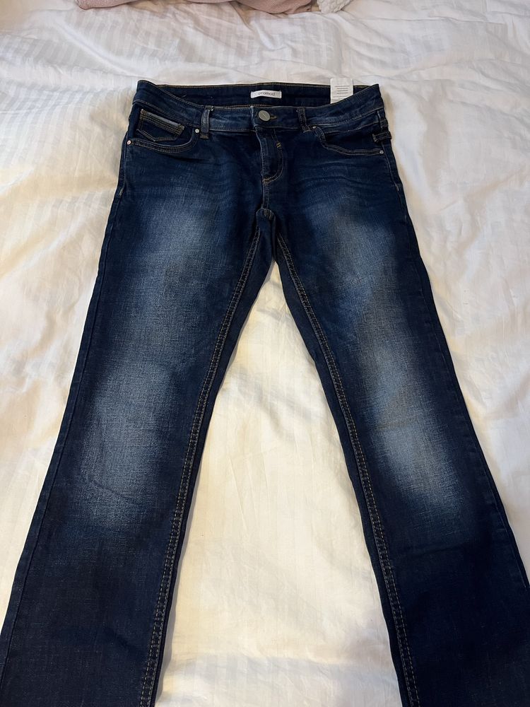 Dżinsy skinny, biodrówki  PROMOD r.38
