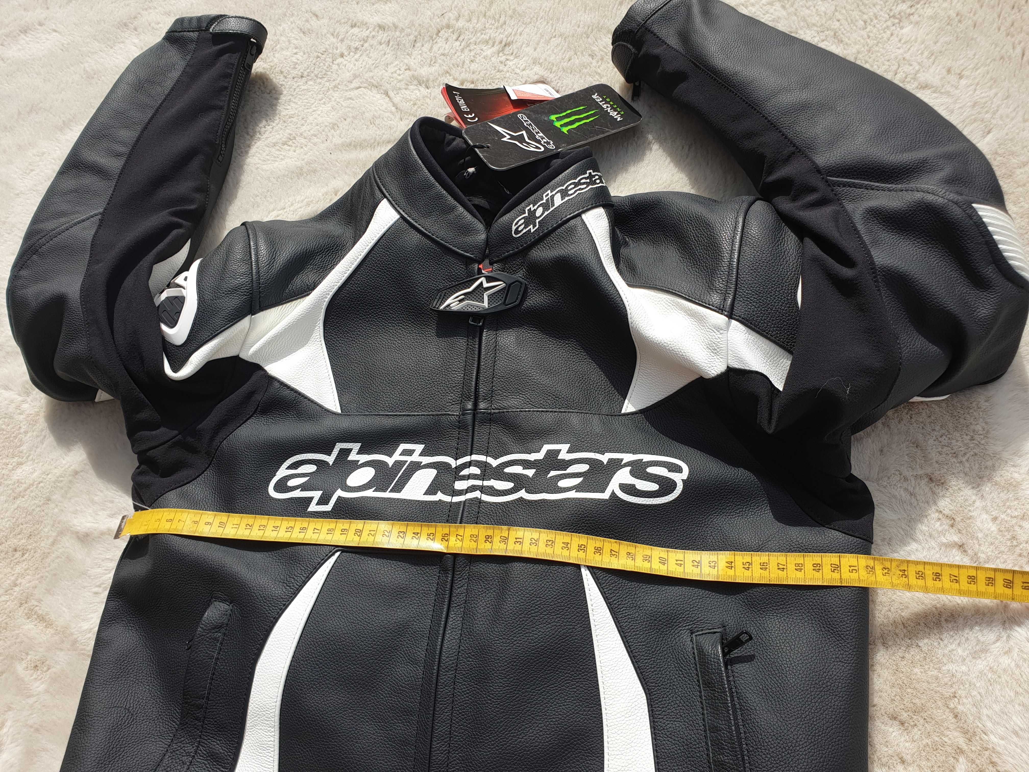 Alpinestars GP PLus Monster + zółw 50 eur M kurtka motocyklowa ,nowa