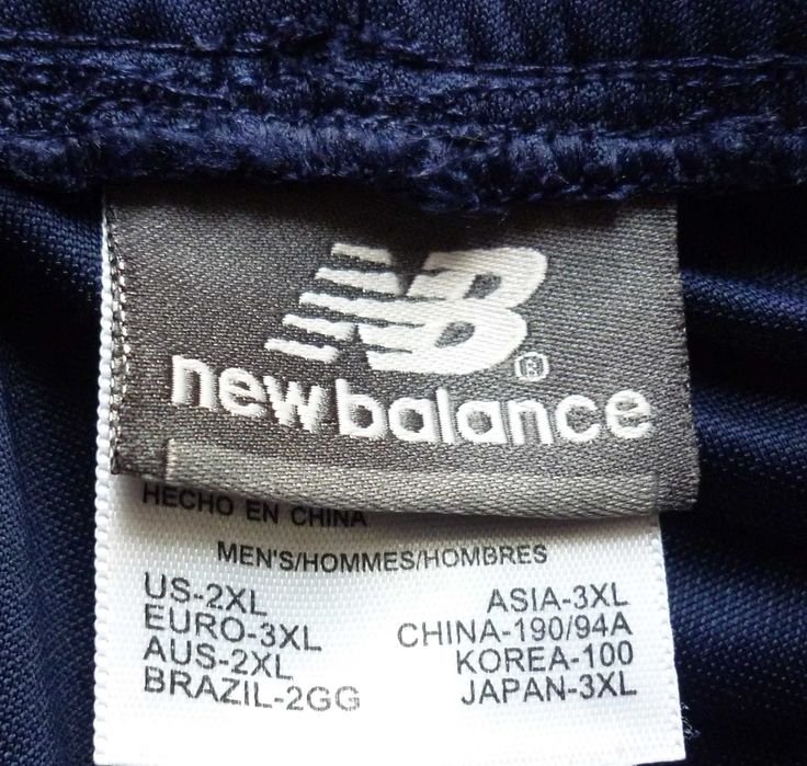 Męskie spodnie dresowe NEW BALANCE rozmiar 3XL granatowe prosto z USA!