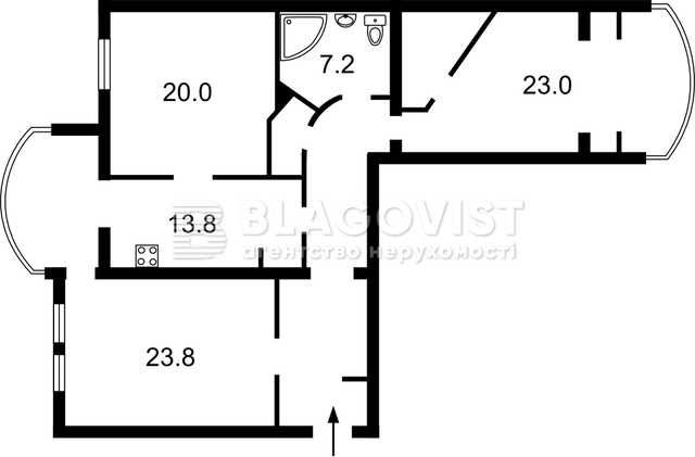 ОБОЛОНЬ Левка Лукяненка,21корп6 13(15) ремонт 121м 205000дол