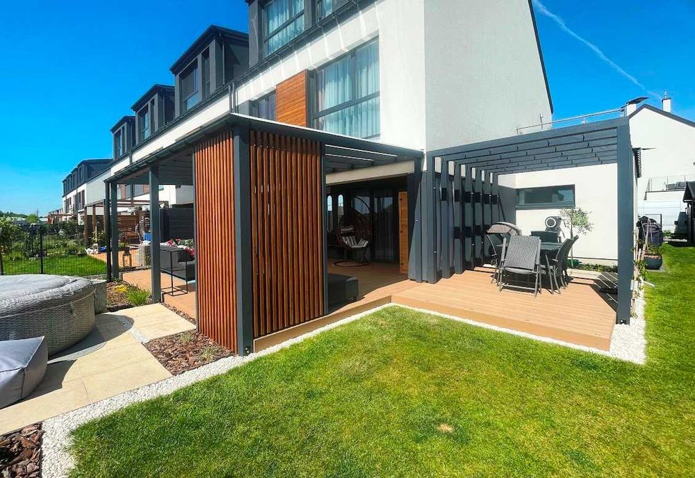 Wiata/altana garażowa, zadaszenie na samochód, wiata samochodowa