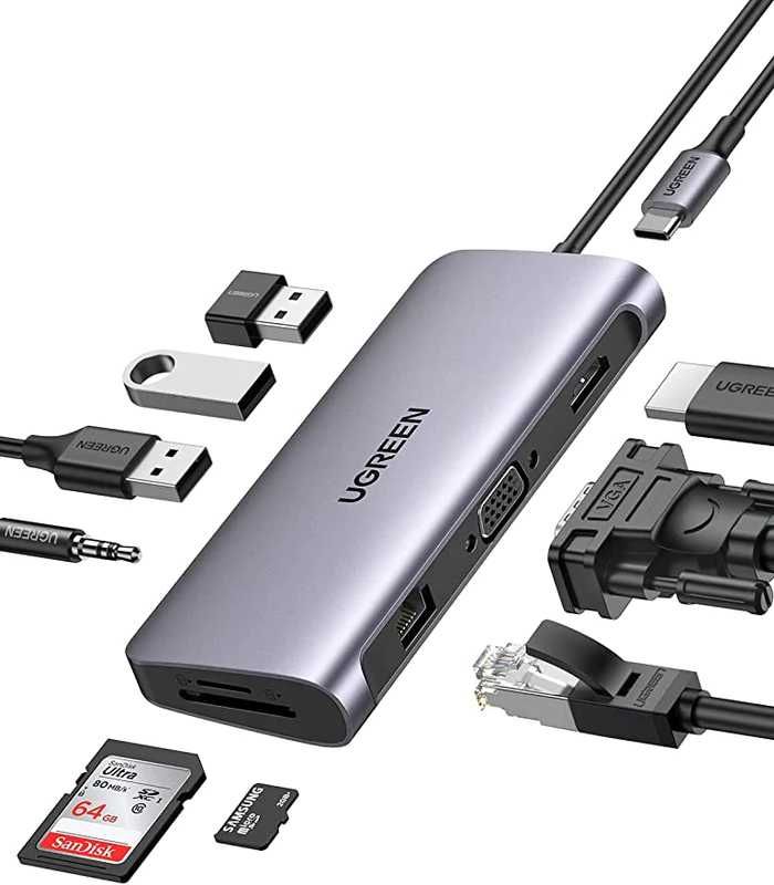 UGREEN 10-in-1 USB C Hub