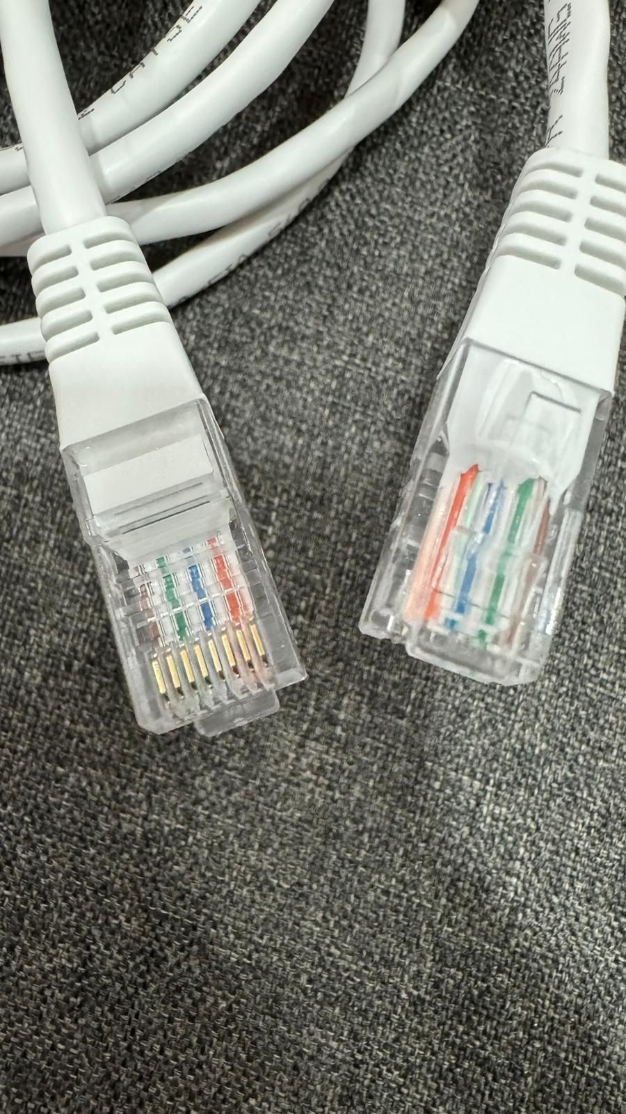 Cabo de Rede UTP CAT5E 24AWG RJ45 (1,80cm)