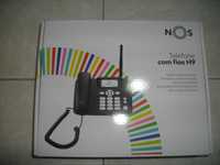 Telefone fixo de secretária GSM H9, NOS HOME (NOVO)