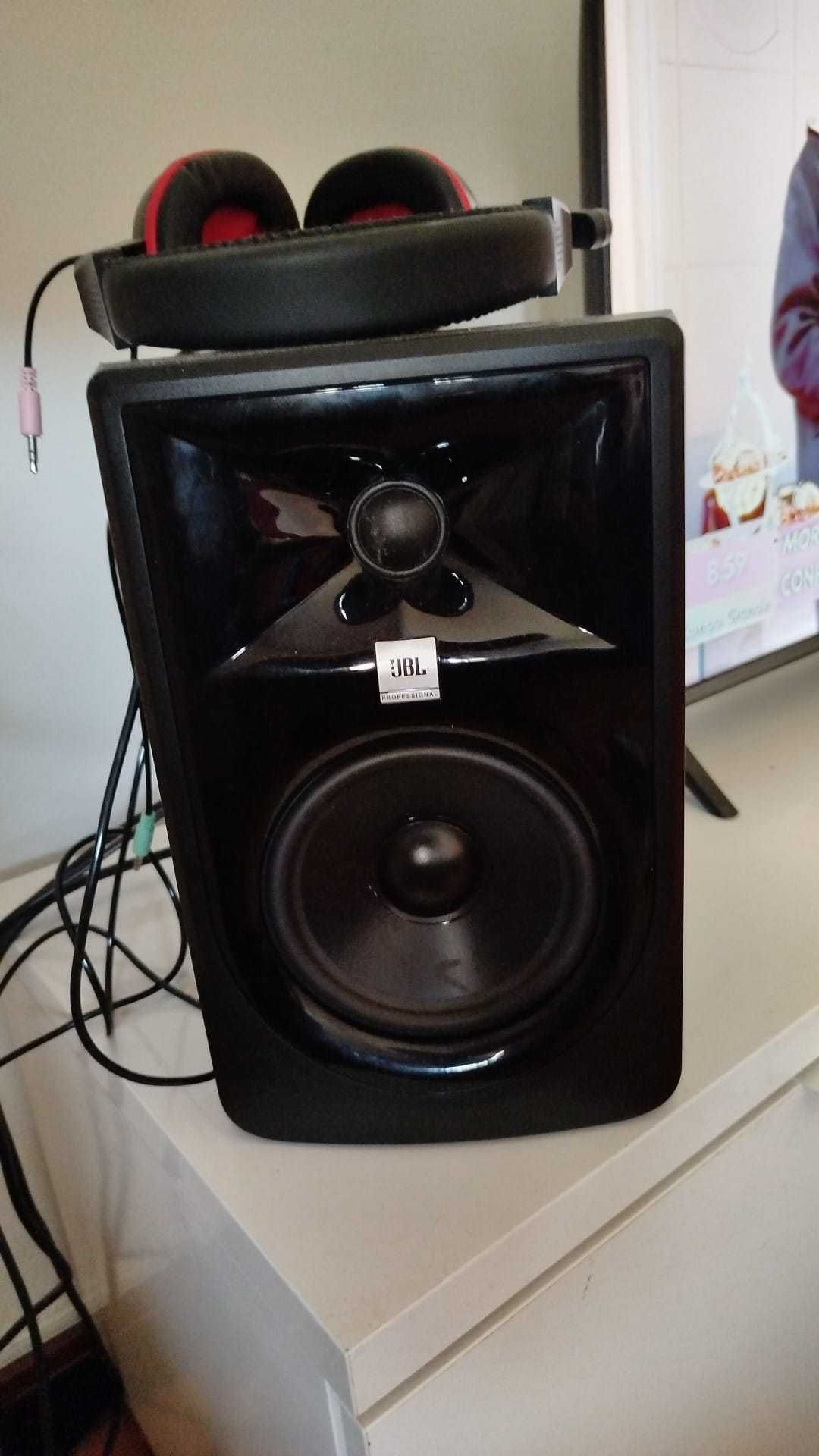 DDJ flx-400 + monitor de áudio MK2 + fone Rolland